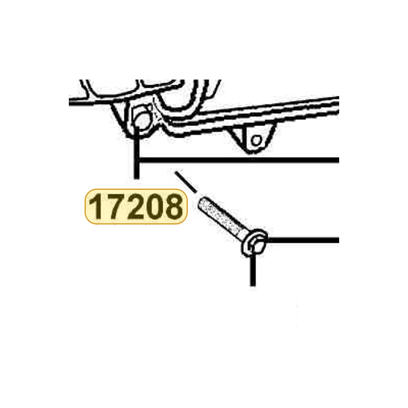 17208-KEB7-900 COLLAR AIR/C SET — diagram cutout