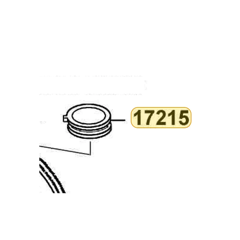 17215-KEB7-900 RUBBER JOINT — diagram cutout