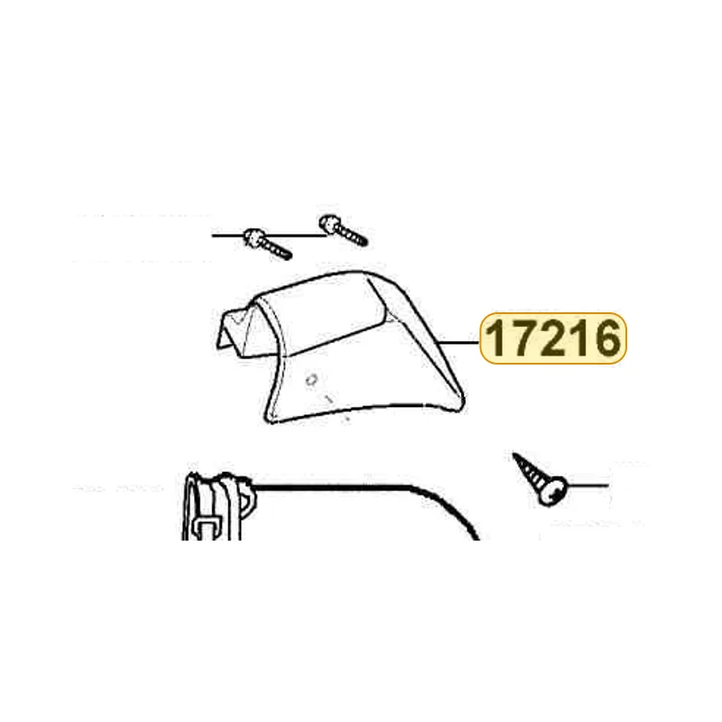 17216-KEB7-900 COVER JOINT — diagram cutout