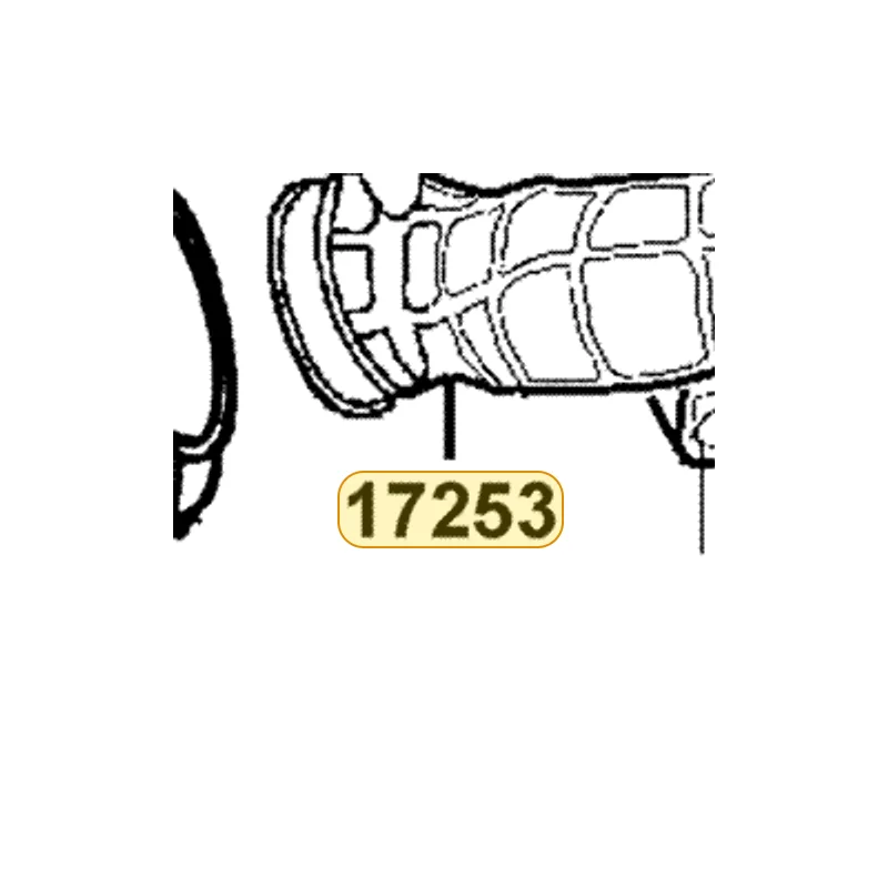17253-KEB7-900 TUBE AIR/C CONN — diagram cutout