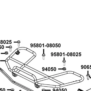 95801-08050-06 BOLT FLANGE 8*50 — diagram cutout