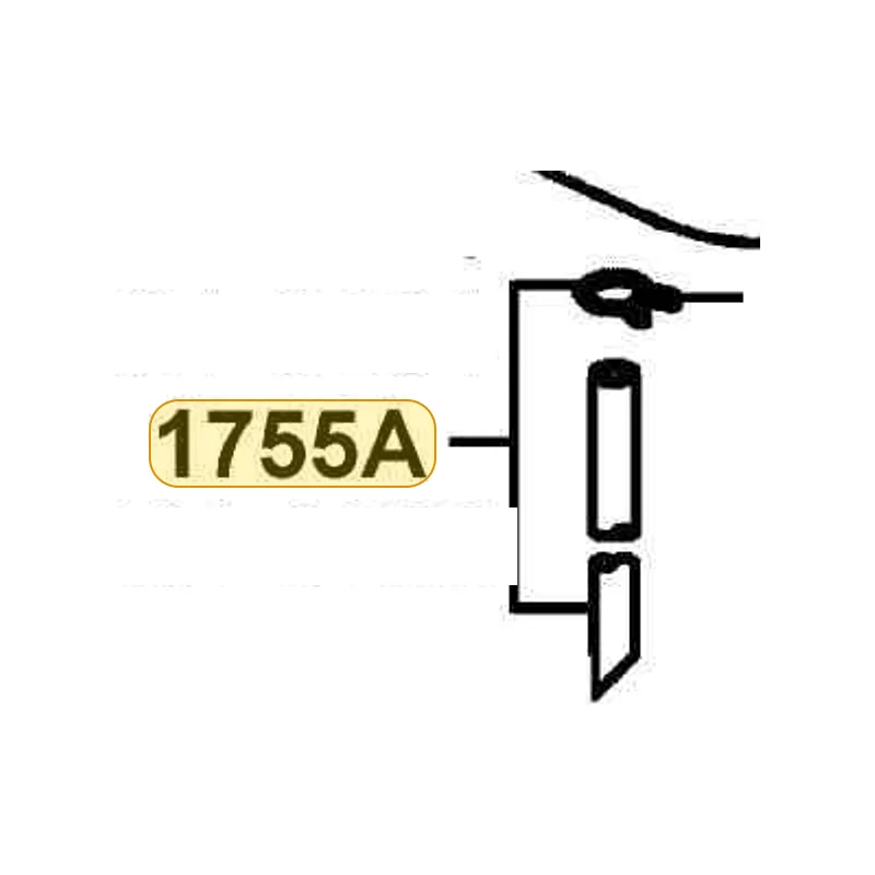 1755A-KEB7-900 TUBE ASSY FUEL DRAIN — diagram cutout