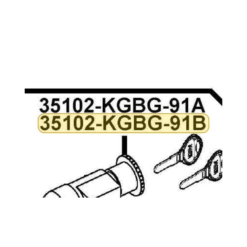 35102-KGBG-91B COLLAR MAIN SW — diagram cutout
