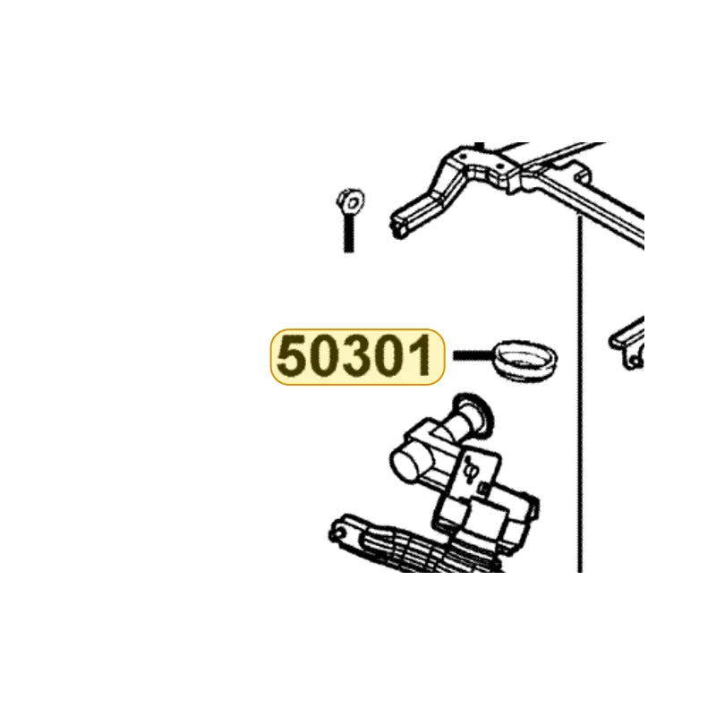 50301-GLM0-001 RACE UP STRG BALL — diagram cutout
