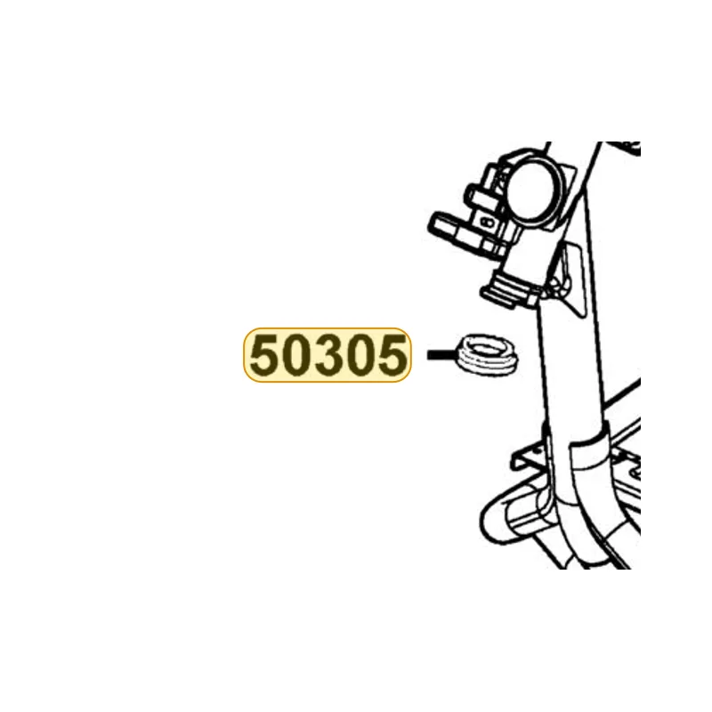 50305-GHC8-004 RACE (UNDER STR ) BALL — diagram cutout