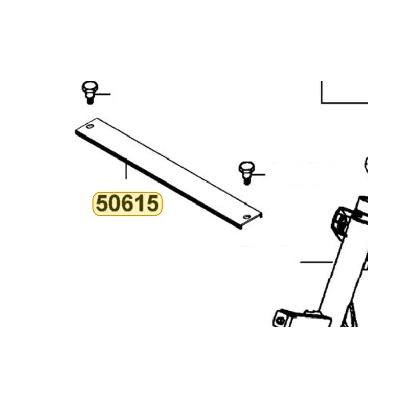 50615-KKDK-900 RNFCT FLOOR CROSS — diagram cutout