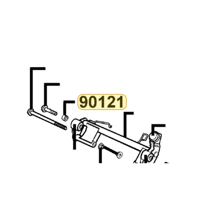 90121-GFY6-901 COLLAR DISTANCE — diagram cutout