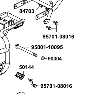 95801-10095-06 BOLT FLANGE 10*95 — diagram cutout