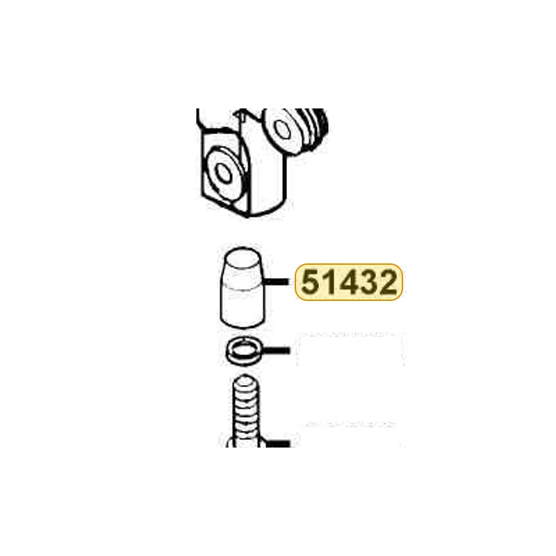 51432-KGM7-911 OIL LOCK PIECE — diagram cutout