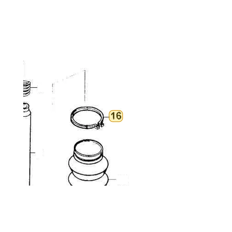 51412-KNBN-305 BOOT BAND — diagram cutout