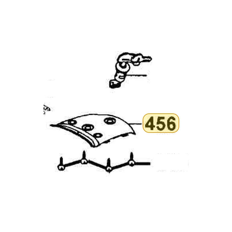 83750-KEB7-900-NVP COVER RR CENTER — diagram cutout