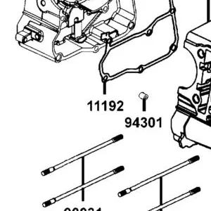 11192-LEA2-900 GASKET CRANK CASE @A — diagram cutout