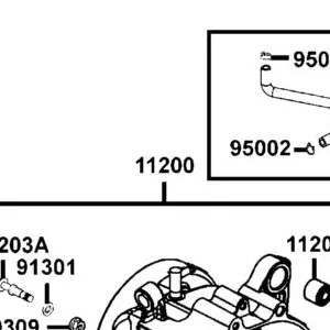 11200-LEA2-305 CRANKCASE SET L — diagram cutout