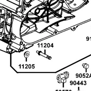 11204-LEA1-900 PIN SPG HOOK — diagram cutout