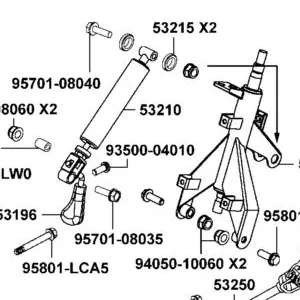 93500-04010-0F SCREW 4X10 — diagram cutout