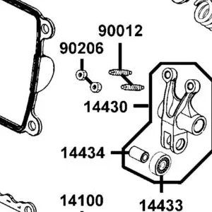 14430-LEA2-900 ARM COMP IN VALVE ROCKER — diagram cutout