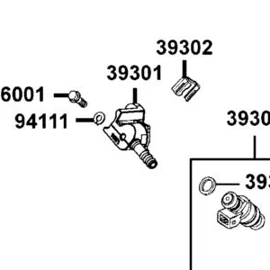 39301-LEA1-910 HOLDER ASSY.. FUEL INJECTOR — diagram cutout