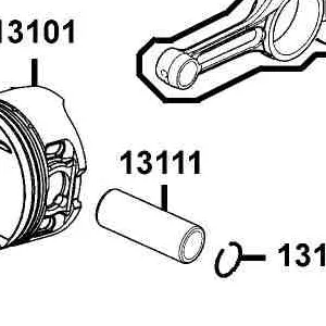 13111-LKB9-900 PIN PISTON — diagram cutout
