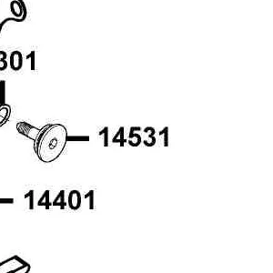 14531-GLR0-001 PIVOT CAM CHAIN TENSIONER — diagram cutout