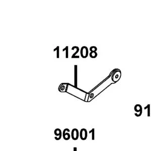 11208-LEA2-900 STAY C. RR FENDER — diagram cutout