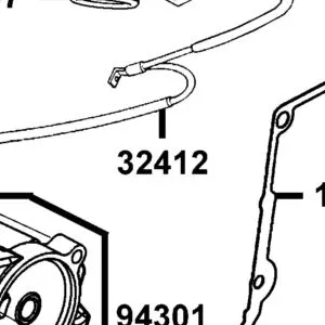 32412-LEA2-900 CABLE EARTH — diagram cutout