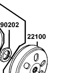 22100-LKC6-900 OUTER COMP CLUTCH — diagram cutout