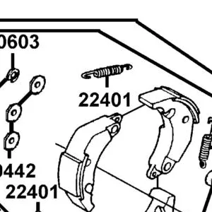 22401-KEB8-900 SPRING CLUTCH — diagram cutout