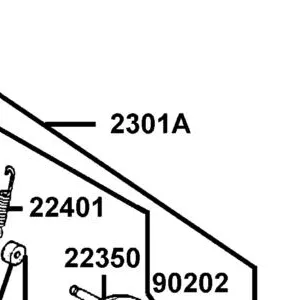 2301A-LKC6-900 PULLY SUB ASSY DRIVEN — diagram cutout