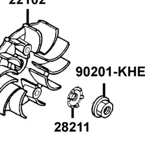 28211-LFA7-E00 WASHER 16.6*24*5