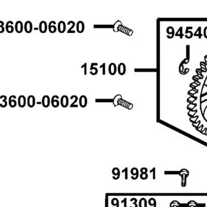 15100-LEA2-900 PUMP ASSY OIL — diagram cutout