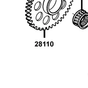 28110-LEA2-900 GEAR COMP STARTING CLUTCH — diagram cutout