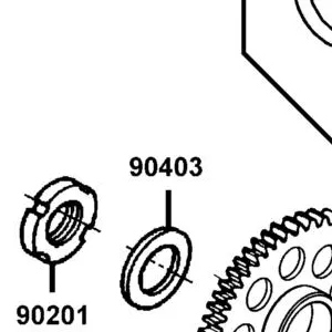 90403-LEA2-900 WASHER THRUST 22.5X311.5 — diagram cutout