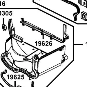 19626-LEA2-900 SEAL SHROUD A — diagram cutout