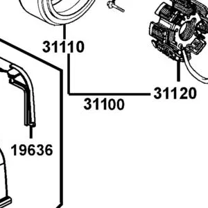 31100-LEA1-90A AC GEN ASS'Y — diagram cutout