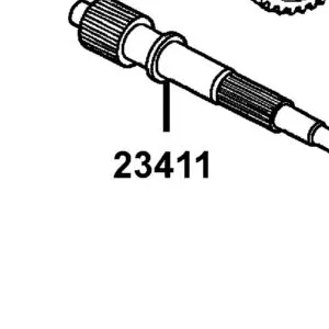 23411-LHJ6-900 SHAFT DRIVE — diagram cutout