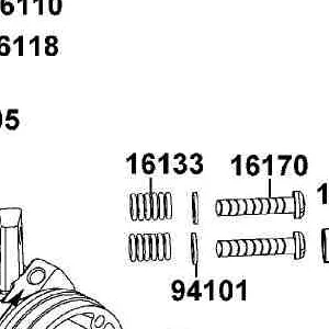 16133-KEC3-900 SPRING THROTTLE ADJUST SCREW — diagram cutout