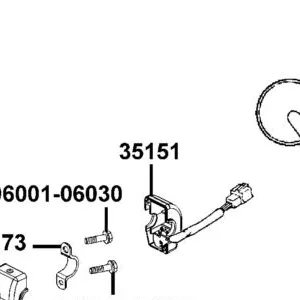 35151-LEA2-315 FR CASE COMP — diagram cutout