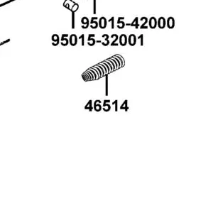 46514-LEA1-900 SPG BRK ARM — diagram cutout