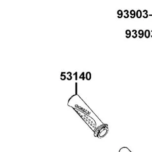 53140-GFY6-960-N1R GRIP COMP THROT (Black) — diagram cutout