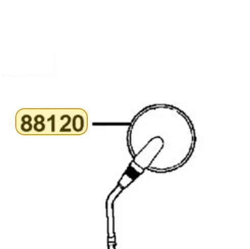 88120-LGF3-M30 Mirror Assembly Left Back — diagram cutout