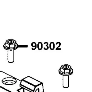 90302-KEC8-900 BOLT PAN 5*9 — diagram cutout