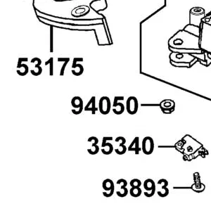 94050-06000 NUT FLANGE 6MM — diagram cutout