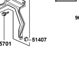 51407-LBC6-900 RUBBER FR COVER STAY — diagram cutout