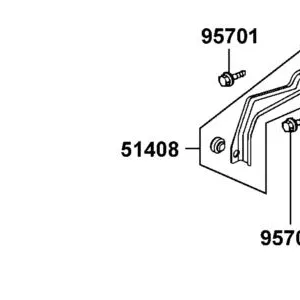 51408-LEA2-900 STAY. FR FENDER — diagram cutout