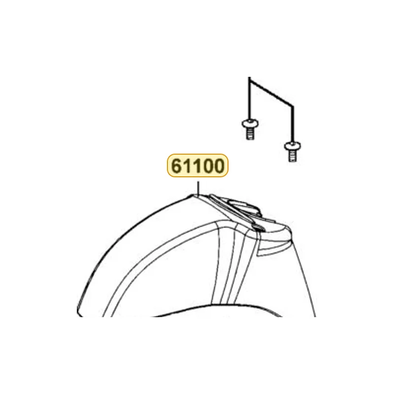 61100-LEA3-B20-N1P FENDER A FRONT — diagram cutout