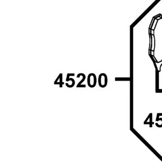 45200-LEA1-900-NJA CALIPER ASSY FR (Silver) — diagram cutout