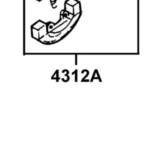 4312A-LGM1-91B SHOE ASSY BRAKE (D103) — diagram cutout