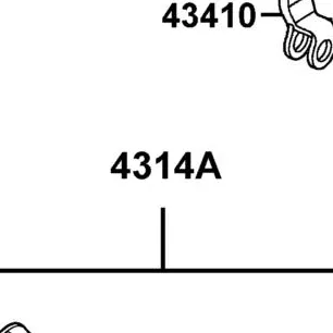 4314A-LEA1-900 CAM RR BRAKE — diagram cutout