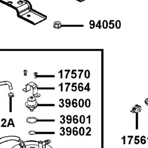 17570-KKE3-900 SCREW BOLT M 4*13 — diagram cutout