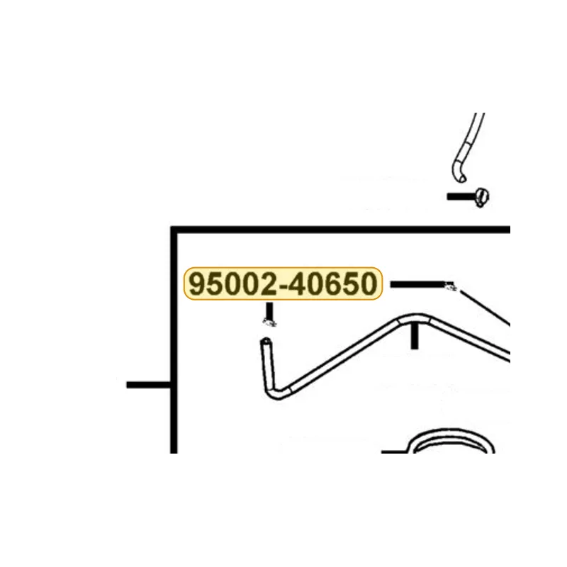 95002-40650-08 CLAMP D6.5 TUBE — diagram cutout